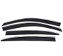 AVS Ventvisor Low Profile Deflectors 4pc - Smoke w/Chrome Trim for 12-14 Toyota Camry