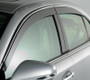 AVS Ventvisor Low Profile Deflectors 4pc - Smoke w/Chrome Trim for 12-14 Toyota Camry