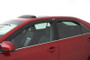 AVS Ventvisor Outside Mount Window Deflectors 4pc for Mazda 626 - Smoke