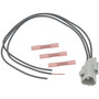 Standard Ignition A/C Compressor Connector S2541 - front view