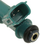 Standard Ignition Fuel Injector - MFI - New FJ1084 - connector view