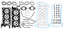 Enginetech F181HS-JWB MLS Head Gasket Set with Bolts OEM-Spec for 2003-2004 Ford 3.0L 181ci V6 - MLS Gaskets & New Head Bolts