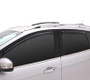 AVS Ventvisor In-Channel Front and Rear Window Deflectors 4pc for Nissan Maxima - Smoke