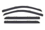 AVS Ventvisor Front and Rear Window Deflectors 4pc for Chevy Silverado 2500 Crew Cab - Smoke