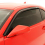 AVS Ventvisor Outside Mount Window Deflectors 2pc for Chrysler Sebring Coupe - Smoke