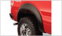 Bushwacker Styleside Extend-A-Fender Style Flares 4pc (81.0/96.0in Bed) in Black for 1992-1996 Ford F-150