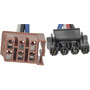 Standard Ignition Trailer Brake Control Connector TC711 - angled view
