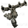 Standard Ignition Turbocharger - New - Diesel TBC587 - bottom view