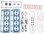 Enginetech C346HS-DAWB MLS Head Gasket Set with Bolts OEM-Spec for 2004 Chevrolet 5.7L 350ci V8 - MLS Gaskets & New Head Bolts