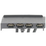 Standard Ignition Blower Motor Resistor Connector S2451 - angled view