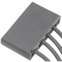 Standard Ignition Blower Motor Resistor Connector S2451 - back view
