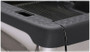 Bushwacker Fleetside Bed Rail Caps for Dodge Ram 1500 98.3in Bed - Black
