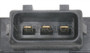 Standard Ignition Throttle Position Sensor TH345 - connector view