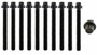 Enginetech BW1.8HS-AWB Head Gasket Set with Bolts OEM-Spec for 1991-1995 BMW 318i 1.8L I4 DOHC - New Head Bolts Included