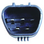 WAI Windshield Wiper Motor WPM7038 - connector view
