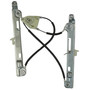 WAI Window Regulator 81667 - back view