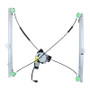 WAI Window Regulator and Motor Assembly 86831 - front view