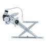WAI Window Regulator and Motor Assembly 88713 - front view