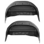 Husky Liners Rear Wheel Well Guards - Black for Chevrolet Silverado 1500 / Silverado 2500