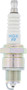 NGK OE Series Standard Nickel Spark Plug BPR6HS-10 2633 - front view