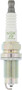 NGK OE Series V-Power Nickel Spark Plug ZFR5E-11 4435 - front view