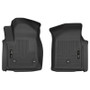 Husky Liners 19-20 Chevy Silverado WeatherBeater Black Floor Liners - Front