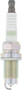 NGK G-Power Spark Plug ZFR5EGP 7096 - front view