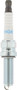 NGK OE Series Laser Iridium High Ignitability Spark Plug SILMAR9A9S 6213 - front view