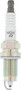 NGK OE Series V-Power Nickel Spark Plug FR5-1 7252 - front view