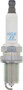 NGK OE Series Laser Platinum Spark Plug PFR7Q 7963 - front view