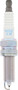 NGK OE Series Laser Iridium High Ignitability Spark Plug SILZKR6D8E 91568 - front view