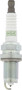 NGK G-Power Spark Plug ZFR5BGP 90804 - front view
