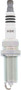 NGK Ruthenium HX High Ignitability Spark Plug LFR6BHX 93420 - front view