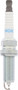 NGK OE Series Laser Iridium High Ignitability Spark Plug DILKAR8A8 93026 - front view