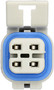 NTK Switching Oxygen Sensor 21548 - connector view