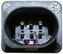 NTK Wideband Oxygen Sensor 24324 - connector view