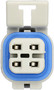 NTK Switching Oxygen Sensor 21514 - connector view