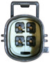 NTK Switching Oxygen Sensor 22007 - connector view