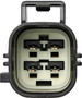 NTK Wideband Oxygen Sensor 25782 - connector view