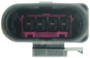 NTK Switching Oxygen Sensor 25083 - connector view