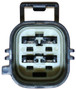 NTK Wideband Oxygen Sensor 25662 - connector view