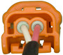 NTK ABS Wheel Speed Sensor AB1818 - connector view