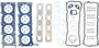 Enginetech NI5.6HS-A MLS Head Gasket Set OEM-Spec for 2004-2017 Nissan/INFINITI 5.6L V8 Pathfinder Armada - MLS Head Gaskets Included