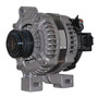 MPA Quality-Built Remanufactured Alternator 15437 - angled view