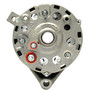 MPA Quality-Built Remanufactured Alternator 15525 - back view