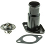 Motorad Thermostat Kit-195 Degrees w/ Gasket 5181KT - angled view