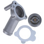 Motorad Fail-Safe Thermostat Kit- 195 Degrees w/ Gasket 4853KTFS - bottom view