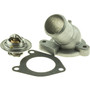 Motorad Thermostat Kit-192 Degrees w/ Gasket 4941KT - angled view
