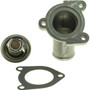 Motorad Thermostat Kit-192 Degrees w/ Gasket 4941KT - bottom view