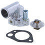 Motorad Fail-Safe Thermostat Kit-192 Degrees w/ Gasket 4884KTFS - angled view